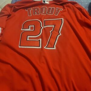 Mike Trout Angels Nike Jersey....